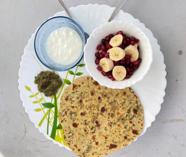 Meal at kundalini yoga school Real-Happiness